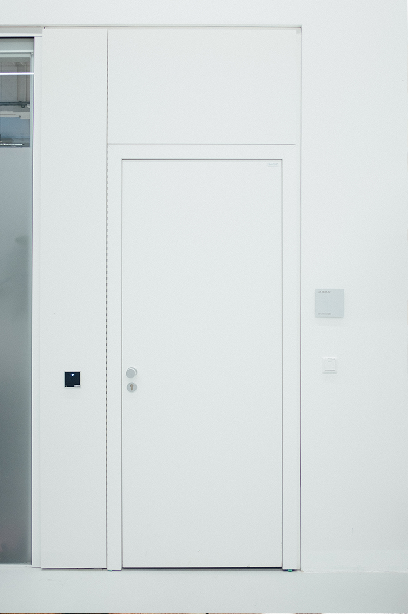 porta divisoria a muro in legno